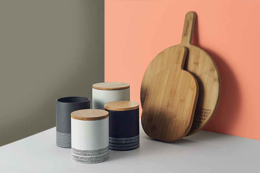 Емкость для хранения Monochrome средняя серая 1 л, TYPHOON, изображение 4