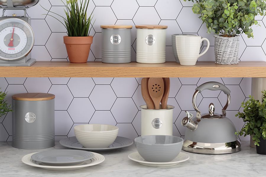 Емкость для хранения сахара Living серая 1 л, TYPHOON, изображение 3