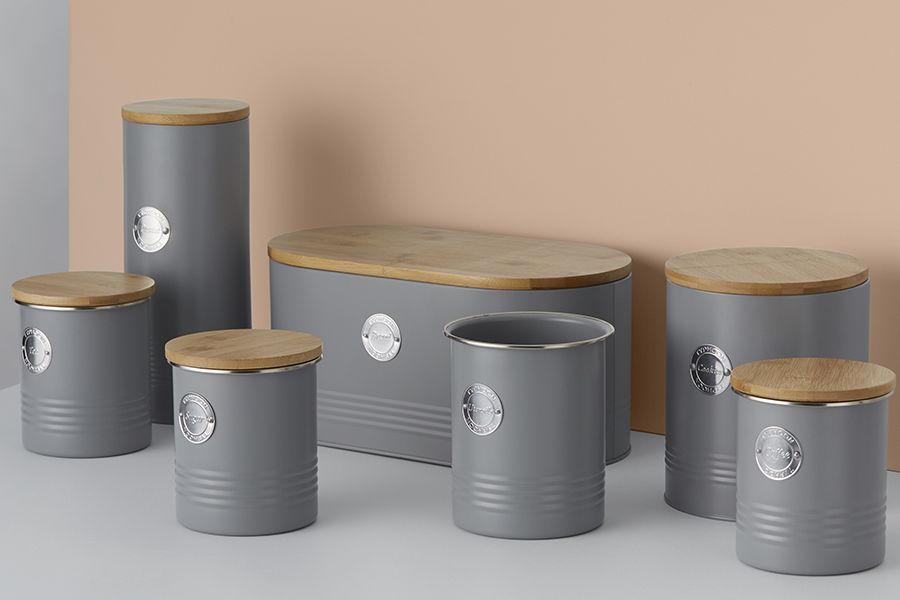 Емкость для хранения чая Living серая 1 л, TYPHOON, изображение 7