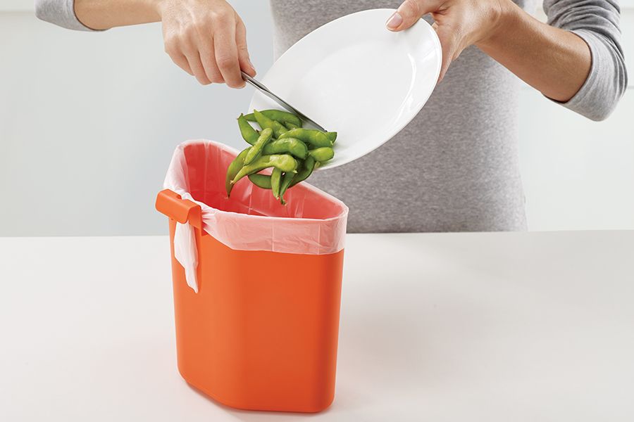 Контейнер для мусора с двумя баками Totem Compact 40 л графит, Joseph Joseph, изображение 10