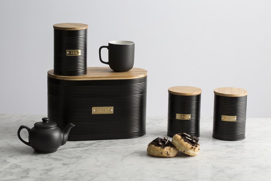 Емкость для хранения сахара Otto черная 1,4 л, TYPHOON, изображение 3