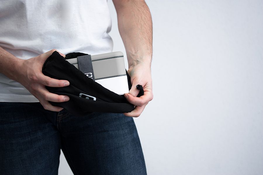 Мешочек для ланча MB Pochette, black/white, Monbento, изображение 9