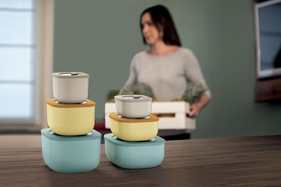 Контейнер для хранения Store&More, 750 мл, бежевый, Guzzini, изображение 2