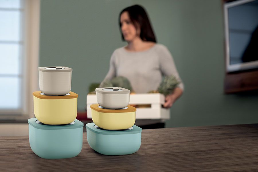 Контейнер для хранения Store&More 450 мл бежевый, Guzzini, изображение 2