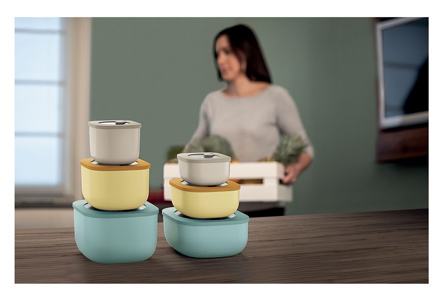 Контейнер для хранения Store&More 975 мл желтый, Guzzini, изображение 2