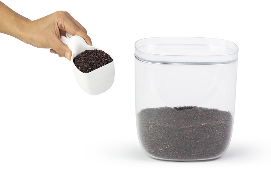 Контейнер с мерной ложкой Lucky Mouse 3,5 л, Qualy, изображение 8