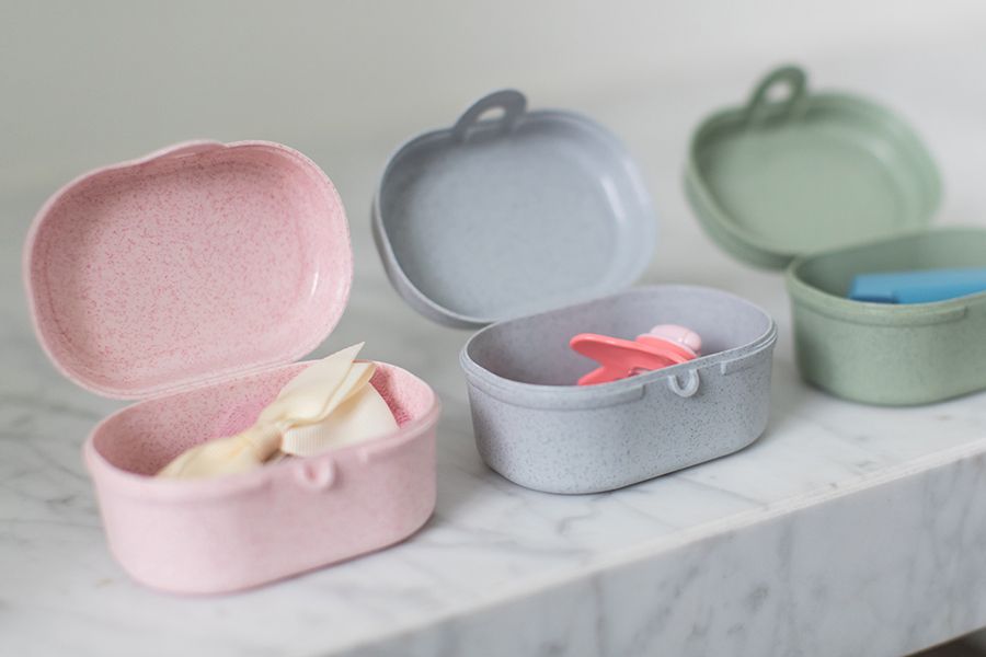 Ланч-бокс Pascal, Organic, 9,7х5,2х7 см, зеленый, Koziol, изображение 3