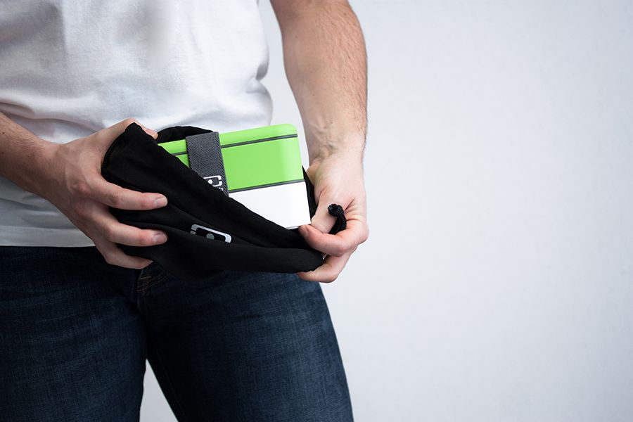 Мешочек для ланча MB Pochette, black/white, Monbento, изображение 7