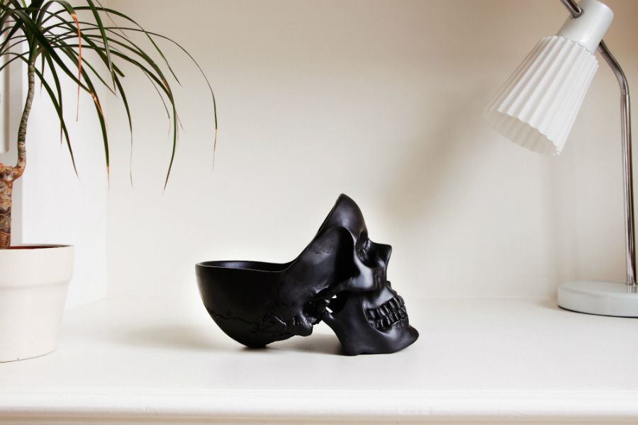 Органайзер для мелочей Skull, черный, Suck UK, изображение 9