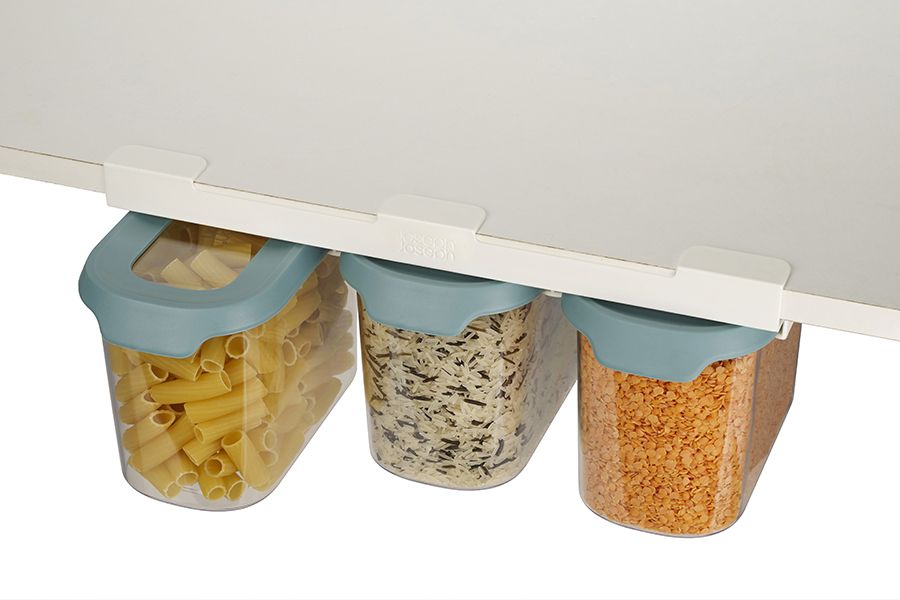 Набор из 3 подвесных контейнеров для хранения CupboardStore 1,3 л темный опал, Joseph Joseph, изображение 13