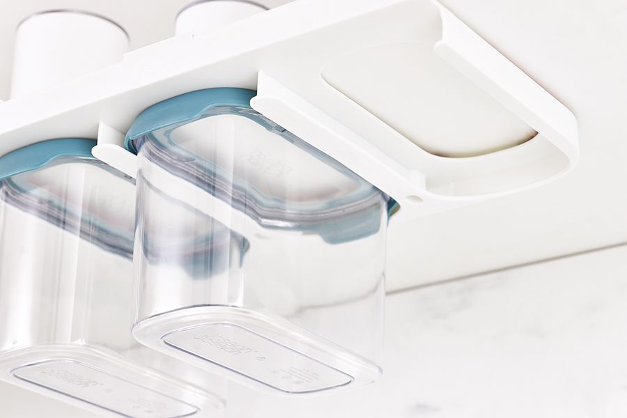 Набор из 3 подвесных контейнеров для хранения CupboardStore 1,3 л темный опал, Joseph Joseph, изображение 4