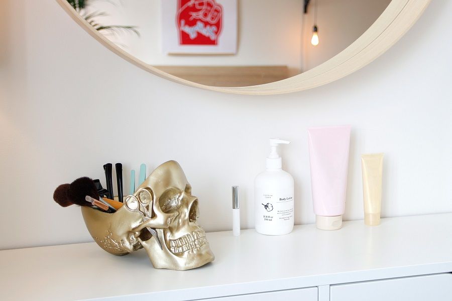 Органайзер для мелочей Skull, золотой, Suck UK, изображение 5