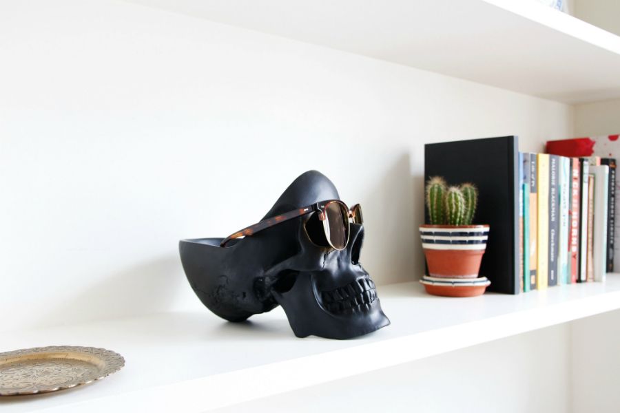 Органайзер для мелочей Skull, черный, Suck UK, изображение 11