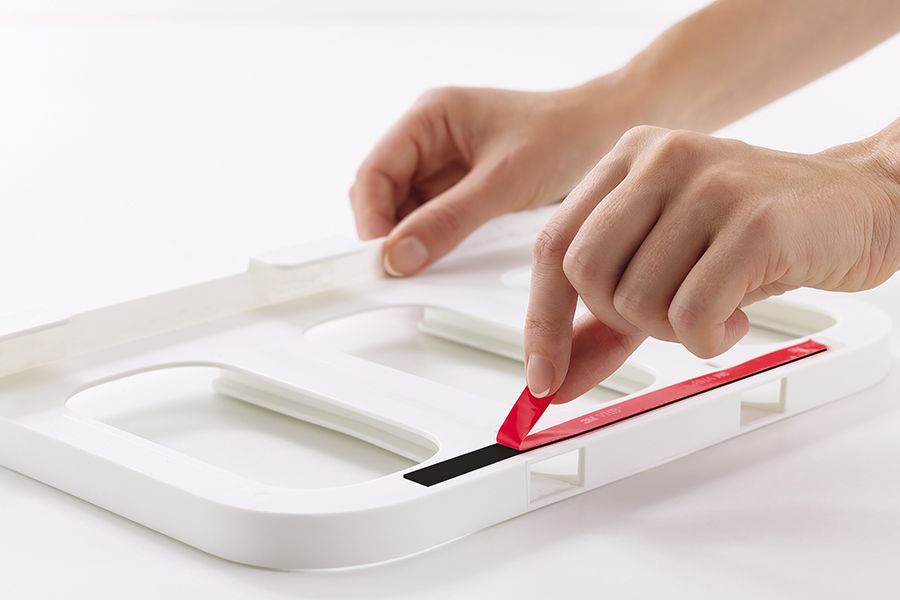 Набор из 3 подвесных контейнеров для хранения CupboardStore 1,3 л темный опал, Joseph Joseph, изображение 3