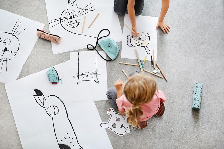 Сумка детская Minibag Cats and dogs mint, Reisenthel, изображение 3