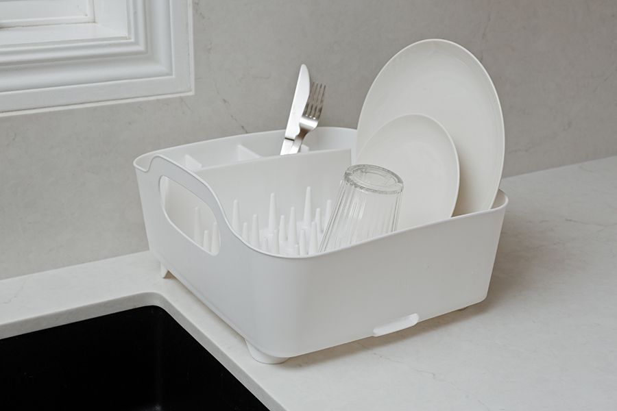 Сушилка для посуды Tub белая, Umbra, изображение 5