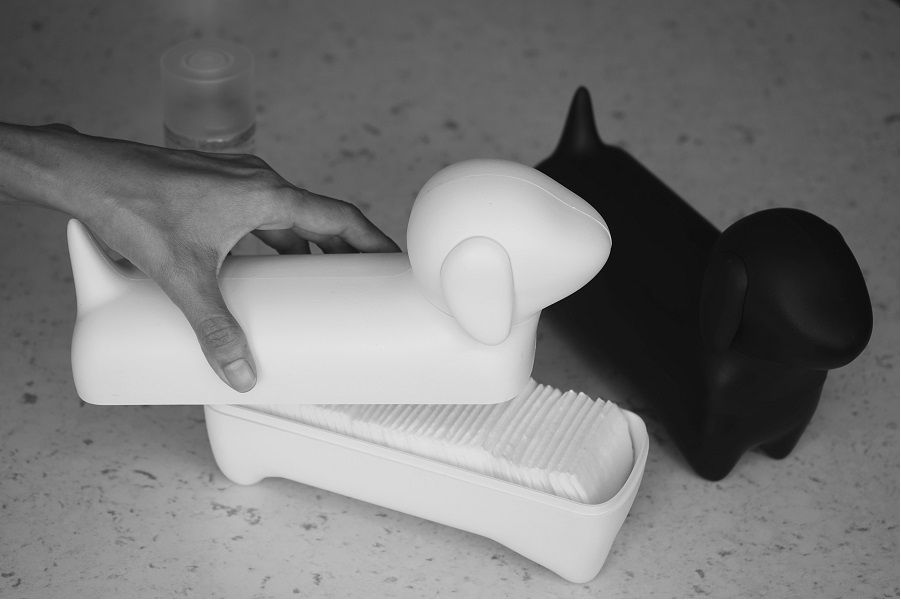 Коробка для мелочей Dacholder, белая, Qualy, изображение 8