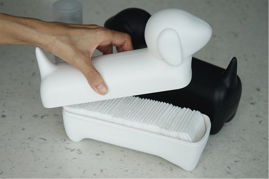 Коробка для мелочей Dacholder, белая, Qualy, изображение 6